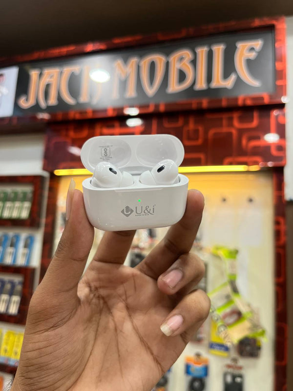 U&i Counter+ Series TWS Wireless Earbuds with Quad Silicon Mic, Type-C Fast Charging, 6 Month Warranty