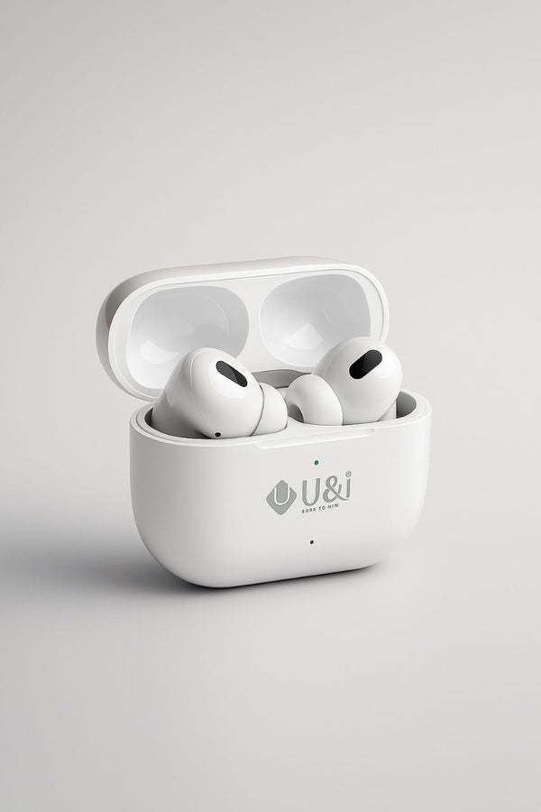 U&i Counter+ Series TWS Wireless Earbuds with Quad Silicon Mic, Type-C Fast Charging, 6 Month Warranty