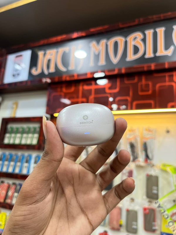 Brinton Superior TWS-21 True Wireless Earbuds | Quad Mic | ANC + ENC | 50Hrs Battery | 6 Month Warranty