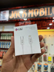 U&i USB-C to iPhone Cable (1m) | Fast Charging & Data Sync | 6 Month Warranty